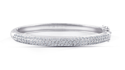 Radiant Lab-Grown Diamond Bangle
